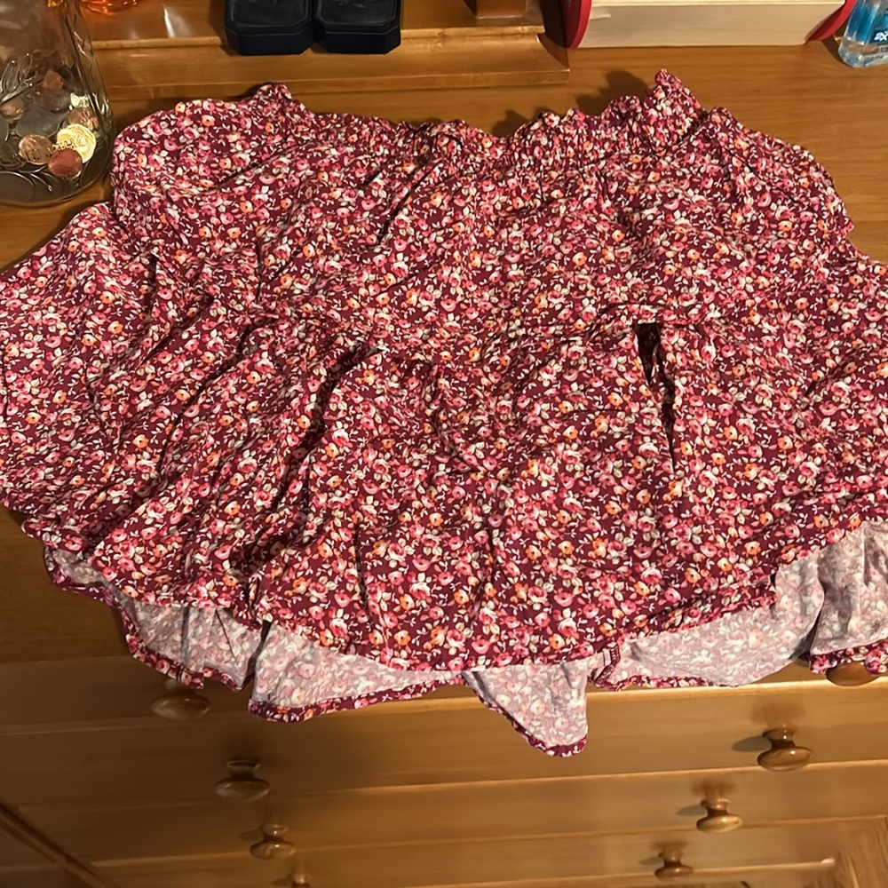 Floral Ruffle Skirt - Picture 2 of 3
